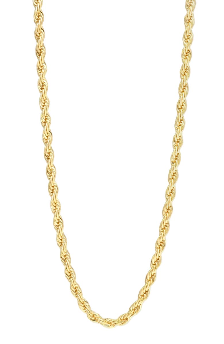 SHYMI Forever Rope Chain Necklace, Main, color, Gold