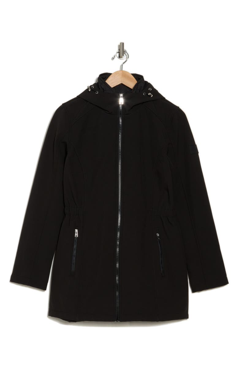 Lauren Ralph Lauren Quilted Bib Hooded Softshell Jacket, Alternate, color,