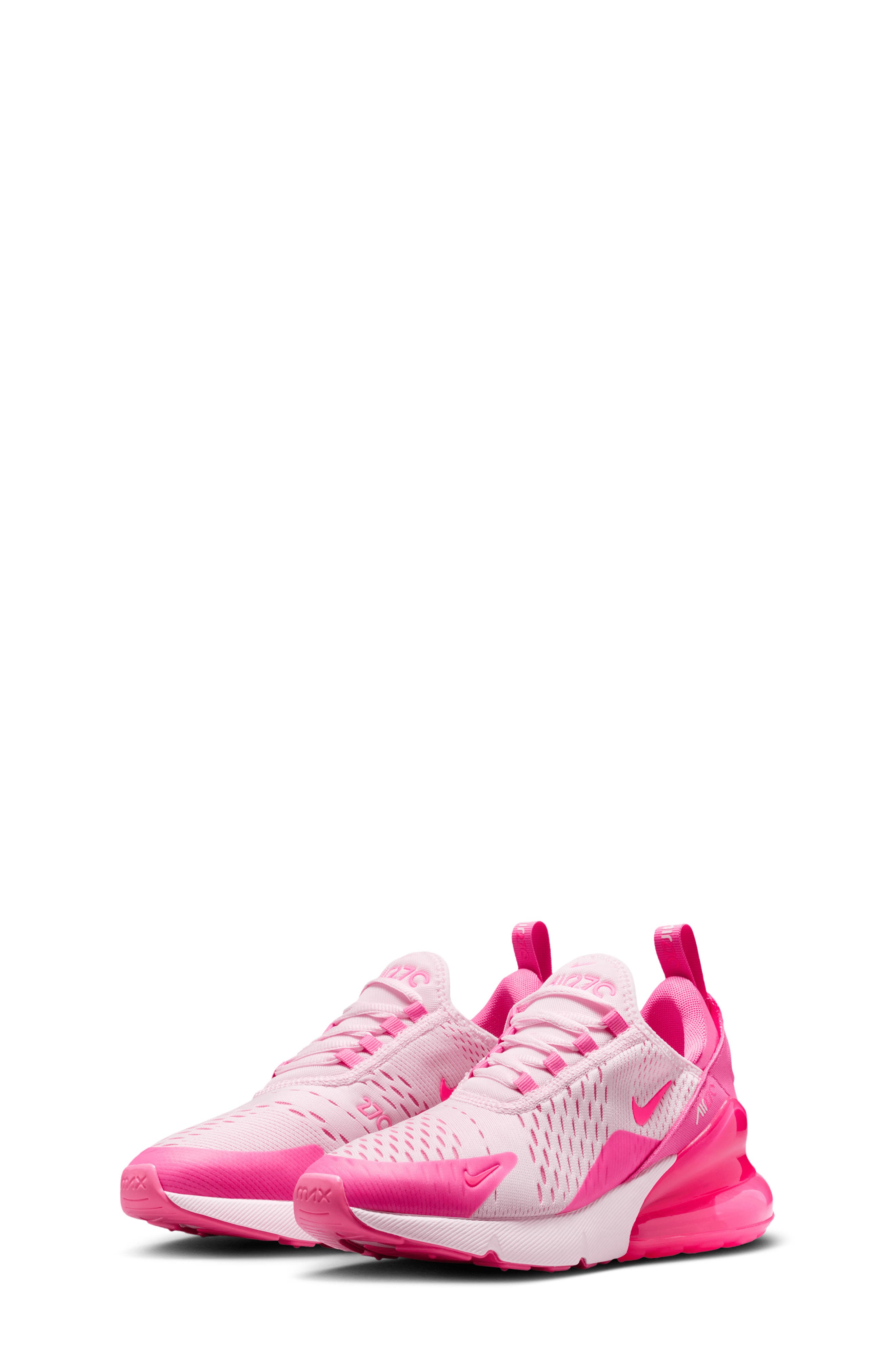Nike Kids' Air Max 270 Sneaker, Main, color, Pink/ Pinksicle/ White/ Pink
