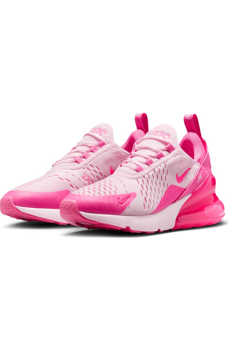 Nike Kids' Air Max 270 Sneaker, Main, color, Pink/ Pinksicle/ White/ Pink