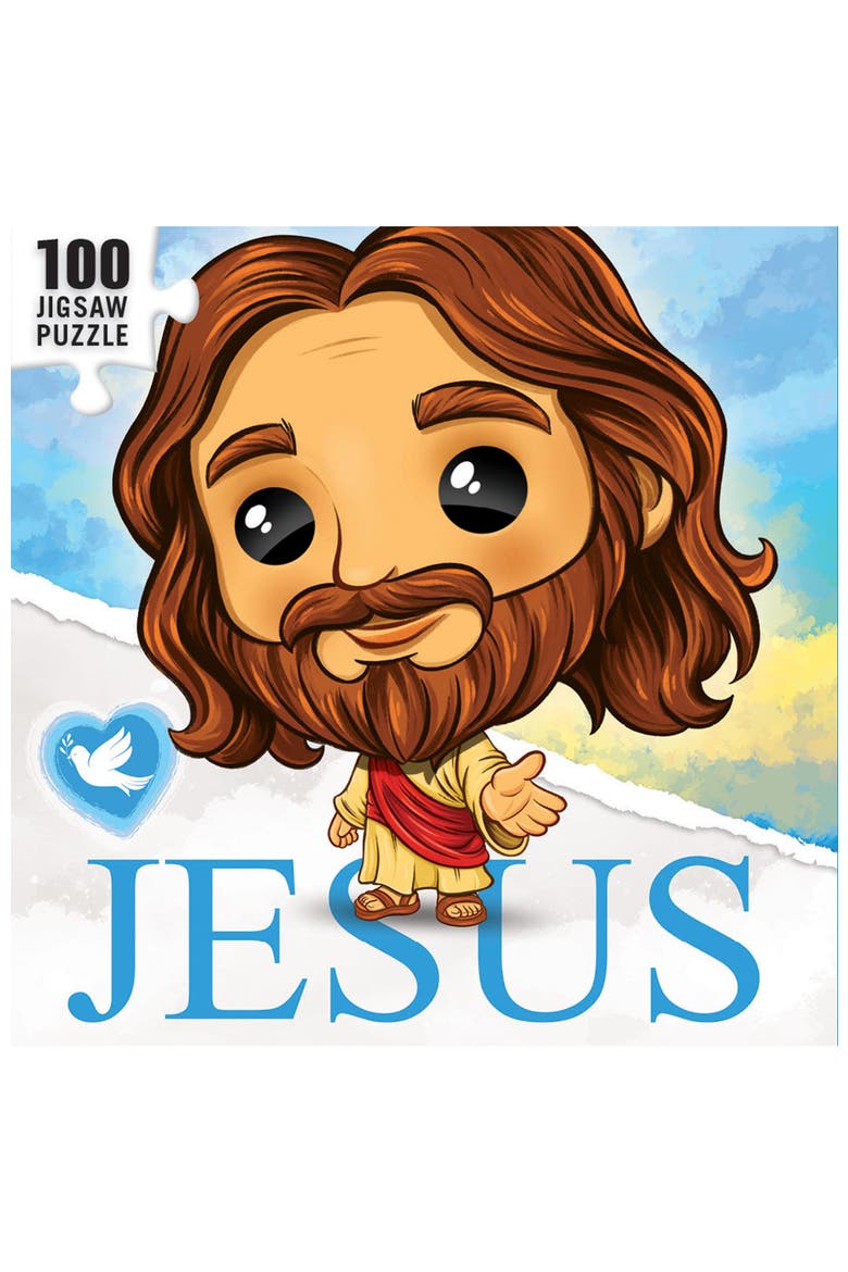 Jesus 100 Piece Jigsaw Puzzle, Alternate, color, Multicolor