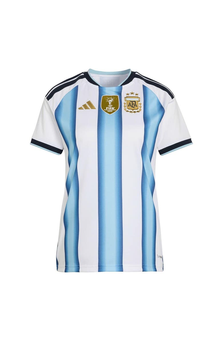 adidas Women
s adidas  White Argentina National Team FIFA x World Cup 2026 Home Replica Jersey, Alternate, color, 