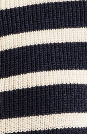 Nora Stripe Cotton Blend Cardigan