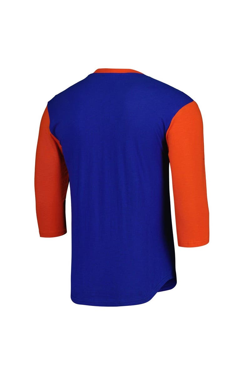 Mitchell & Ness Men's Mitchell & Ness Royal Florida Gators Legendary Henley 3/4-Sleeve T-Shirt, Alternate, color, 