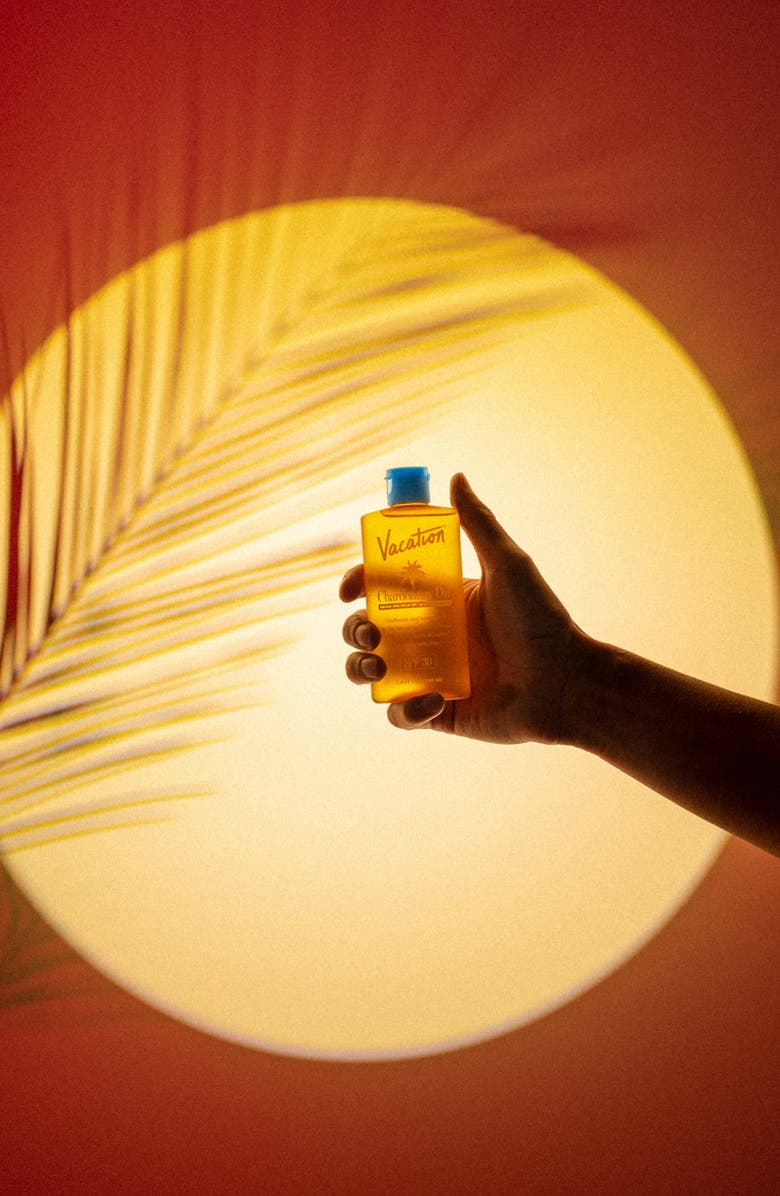 Vacation Chardonnay Oil SPF 30 Sunscreen Oil, Alternate, color,