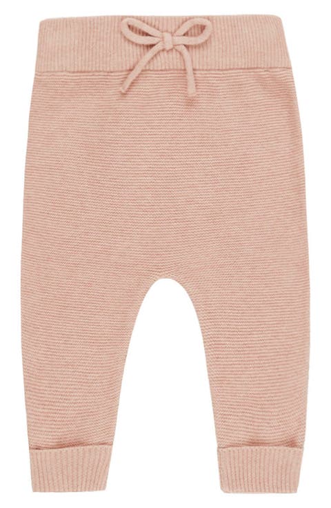 Heathered Organic Cotton Knit Joggers (Baby)