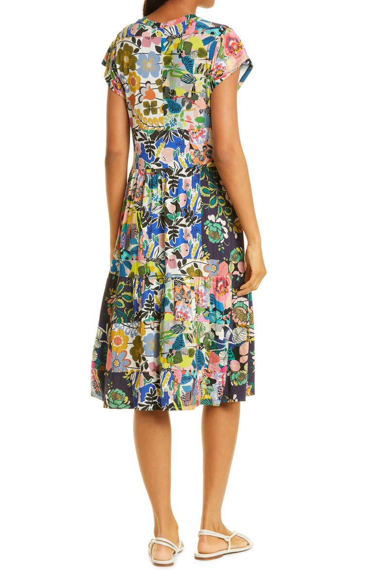 Johnny Was Chelsea Garden Tiered Dress, Alternate, color, 