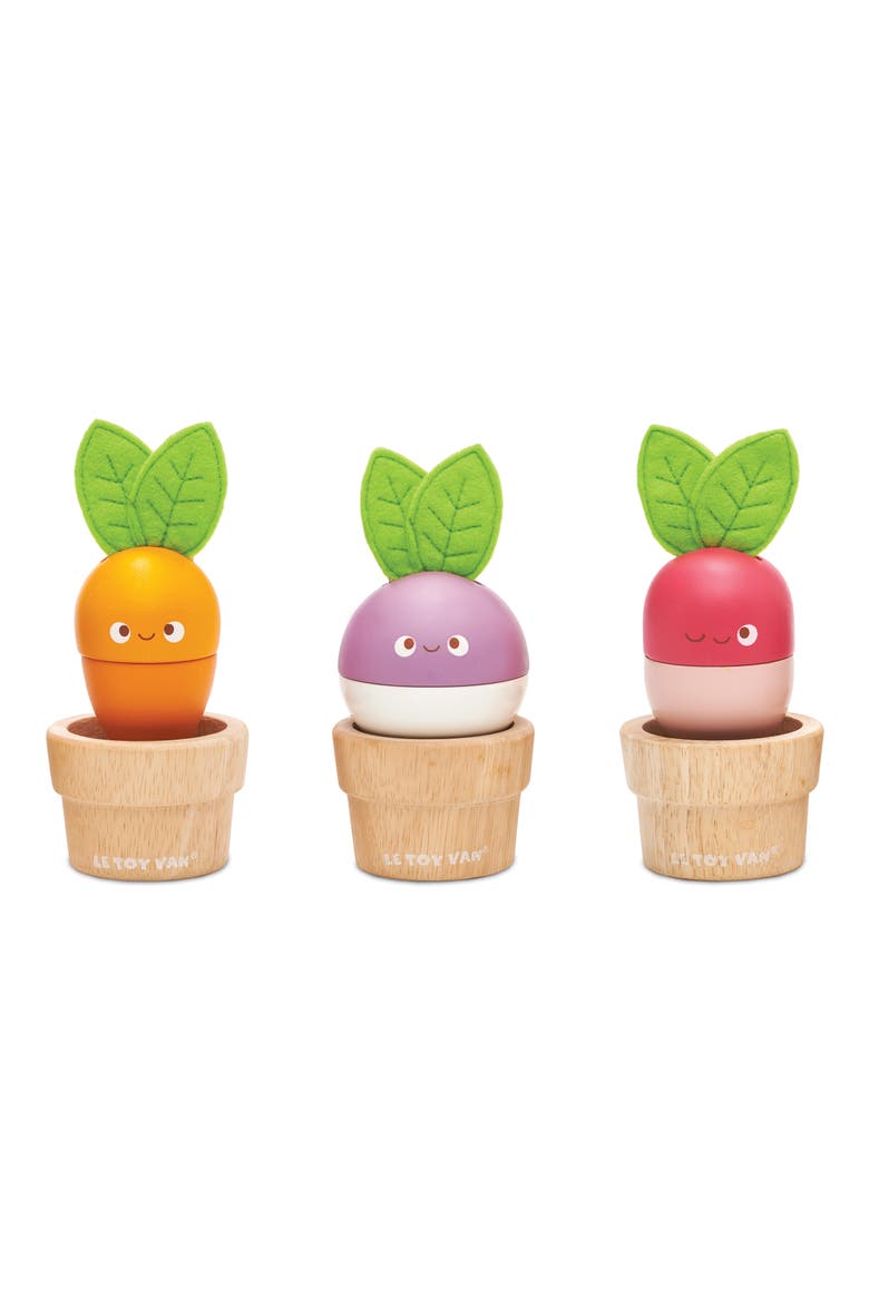 Stacking Veggies Toy Kit, Main, color, GREEN RED ORANGE AND PURPLE