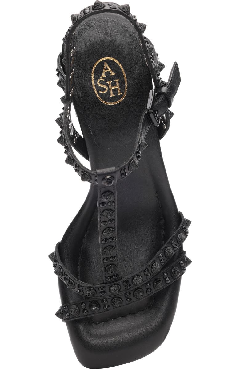 Ash Janice Studded Block Heel Sandal, Alternate, color,