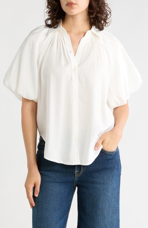 Bubble Sleeve BF Shirt