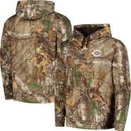 DUNBROOKE Men's Dunbrooke Camo Cincinnati Reds Champion Realtree Pullover Hoodie