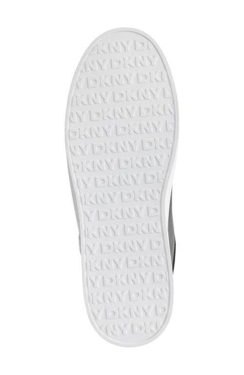 Dkny Women's Maben Varsity Lace-up Sneakers In Black