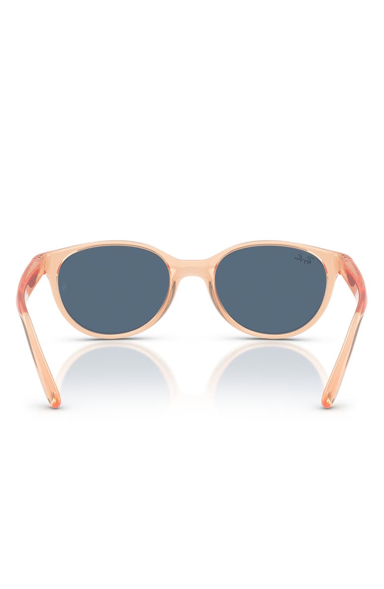 Ray-Ban Kids' 47mm Oval Sunglasses, Alternate, color, Dark Blue