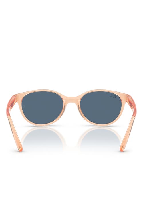 Ray Ban Ray-ban Kids' 47mm Oval Sunglasses In Dark Blue