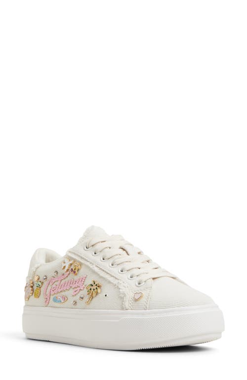 Aldo Beachvibes In Ivory Multicolor