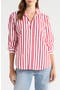 selected White Red Stripe
