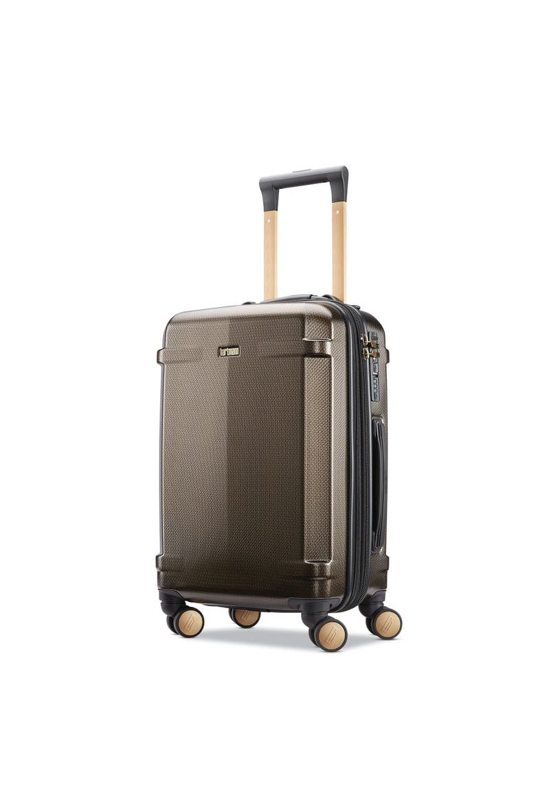 Century Deluxe Carry-On Expandable Spinner 22", Main, color, Bronze