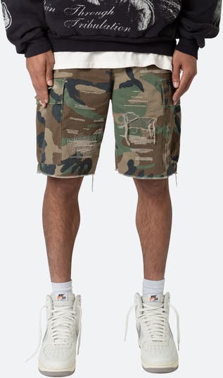【人気】mnml Distressed Cargo Shorts mnml Distressed Cargo Shorts | Nordstrom