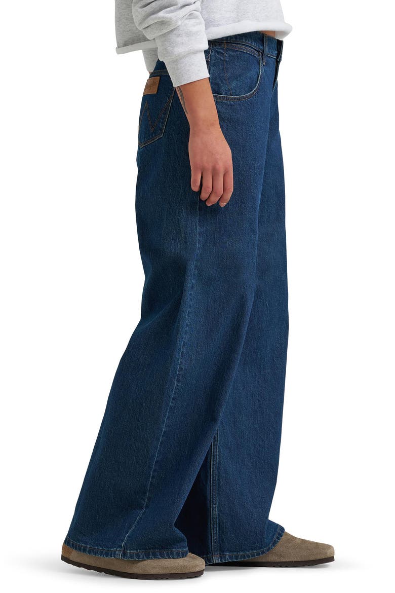Ultra Barrel Low Rise Wide Leg Jeans, Alternate, color, STAR DUST