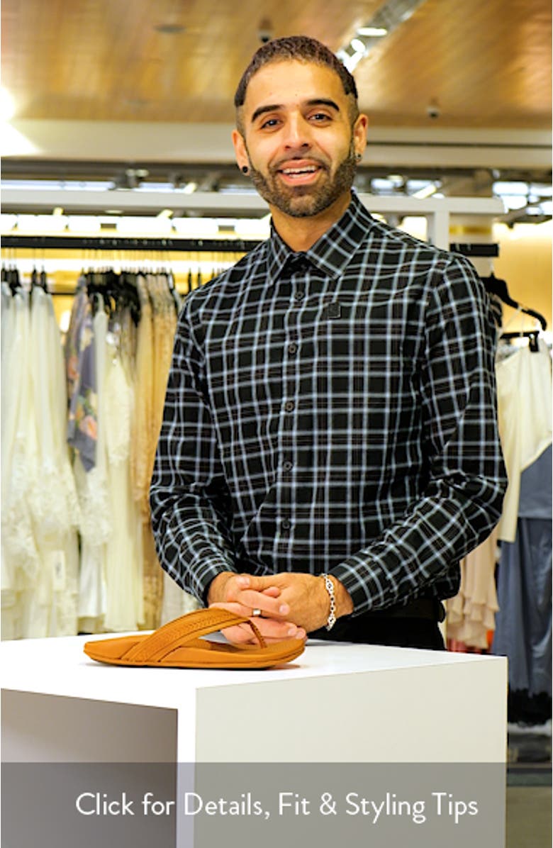 Aho Leather Flip Flop, sales video thumbnail