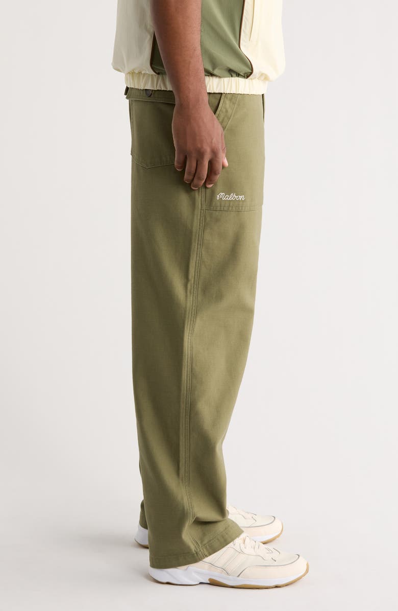 Malbon Golf Braxton Straight Leg Pants, Alternate, color, Olivine