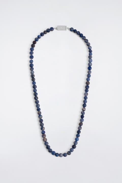 Beaded Stone Necklace