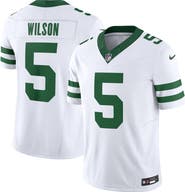 Nike Men's Nike Garrett Wilson Legacy White New York Jets Vapor F.U.S.E. Limited Jersey