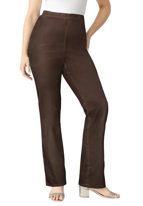 Plus Size Comfort Stretch Bootcut Jean (Plus)