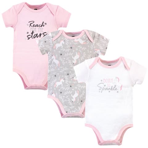 Triple Pack of Soft Cotton Bodysuits (Baby)