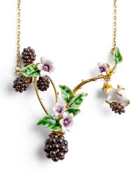 Bill Skinner Studio Blackberry and Mouse Necklace