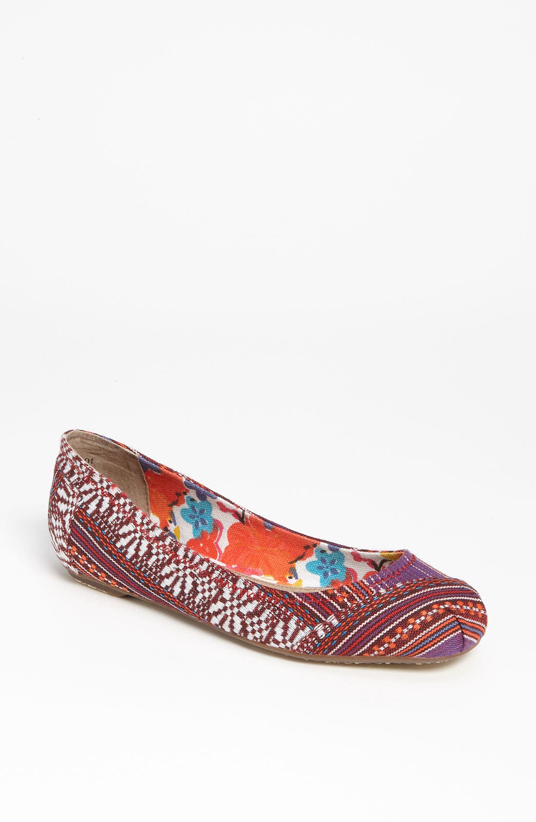 TOMS 'Lina' Ballet Flat, Main, color, 