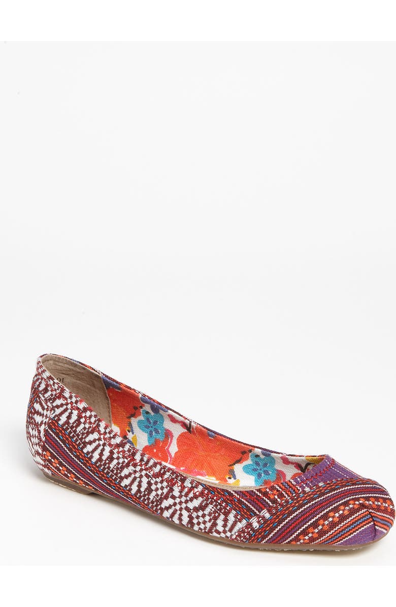 TOMS 'Lina' Ballet Flat, Main, color,
