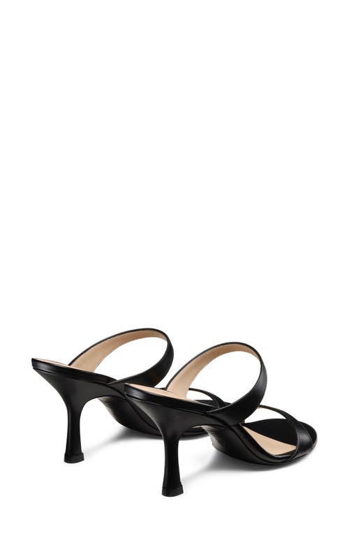 Stuart Weitzman Nudist Patent Leather Dual-strap Sandals