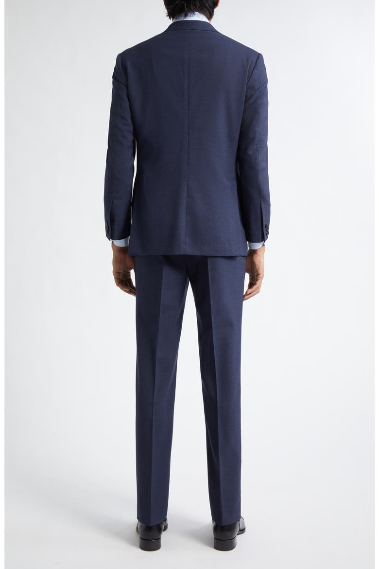 Waverly Indigo High Twist Virgin Wool Suit, Alternate, color, SLATE BLUE