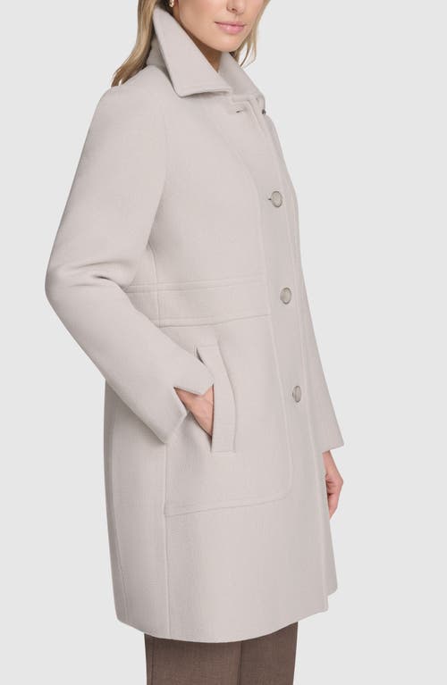 Andrew Marc Emmeline Wool Blend Coat In Multi