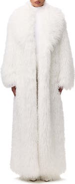 Naked Wardrobe Faux Shearling Coat