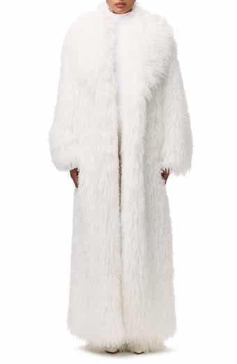 Naked Wardrobe Faux Shearling Coat