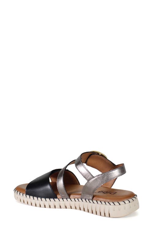 Diba True Chau Fer Wedge Sandal In Silver/black