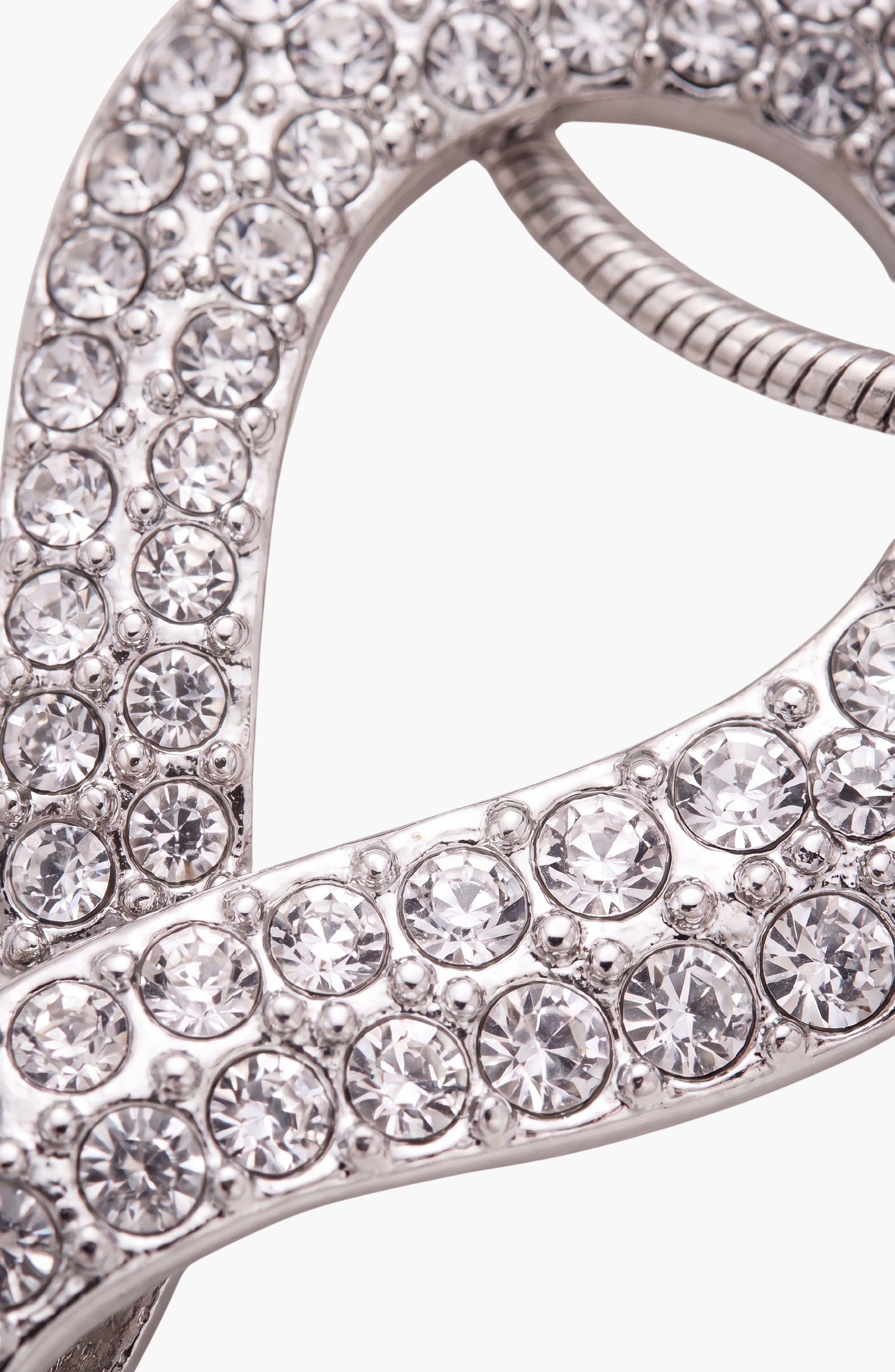 Modenaire Crystal Infinity Teardrop Pendant Necklace (Women) | Nordstrom