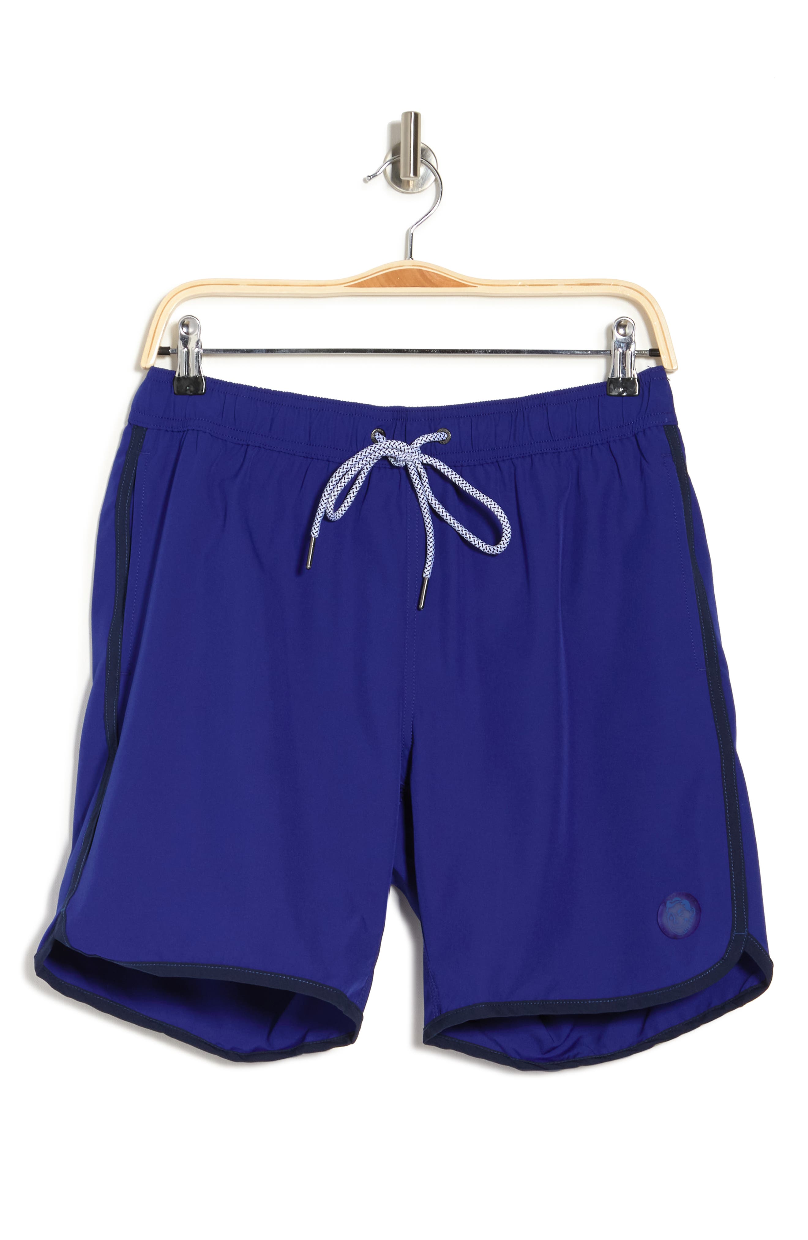 Mr.Swim Solid Contrast Binding Boardshorts (Men) | Nordstromrack