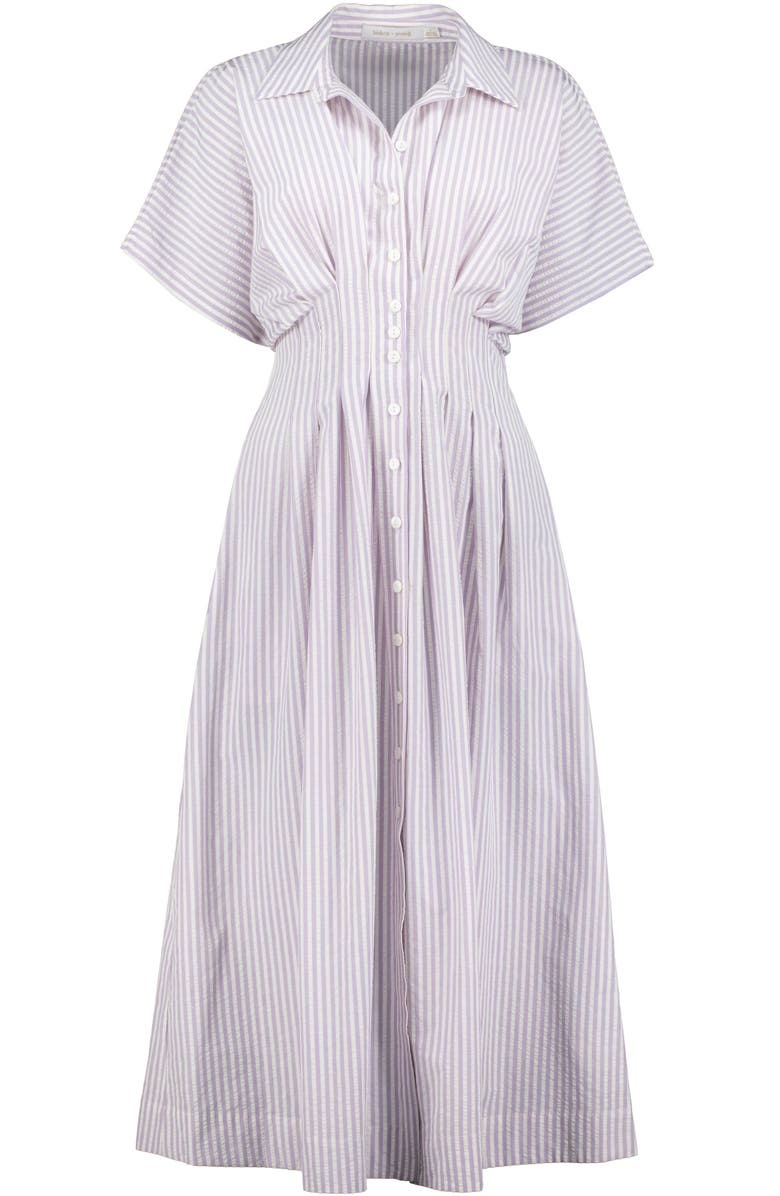 Bishop + Young Maude Waist Detail Shirtdress, Alternate, color, Lavender