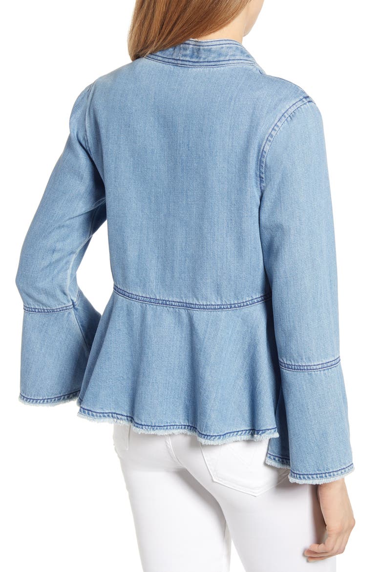 Devin Denim Jacket, Alternate, color, LIGHT STORM WASH