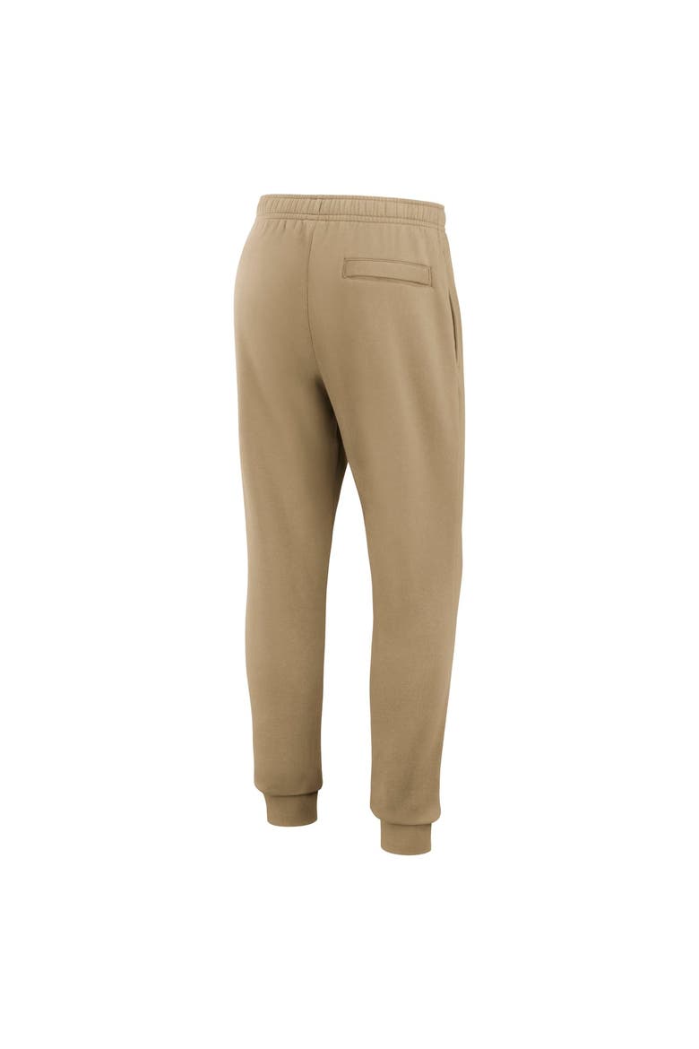 Men's Jordan Brand  Beige Oklahoma Sooners Primetime Club Fleece Joggers, Alternate, color, Beige