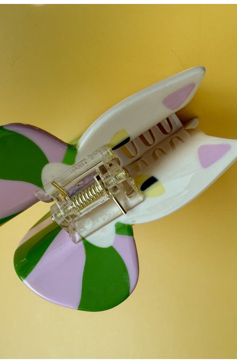 Centinelle Vacation Kitty Hair Claw, Alternate, color, White