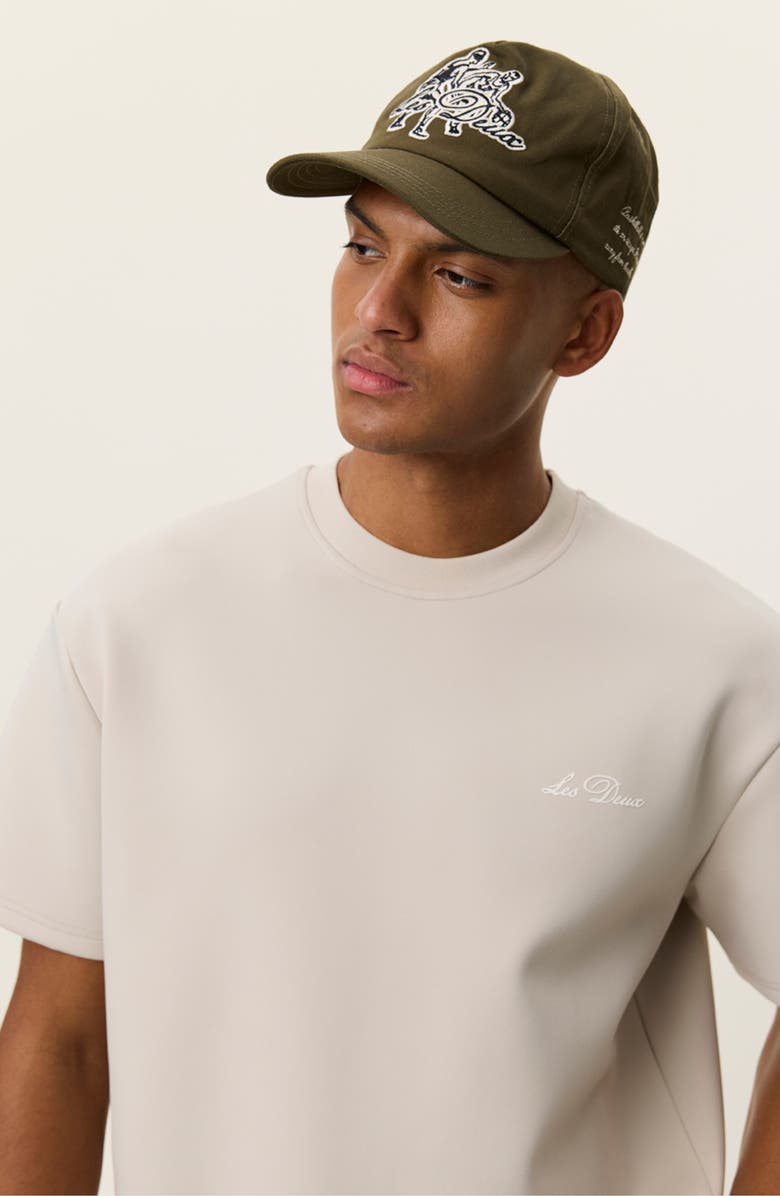 Les Deux Ballier Crew T-Shirt, Alternate, color, Light Sand