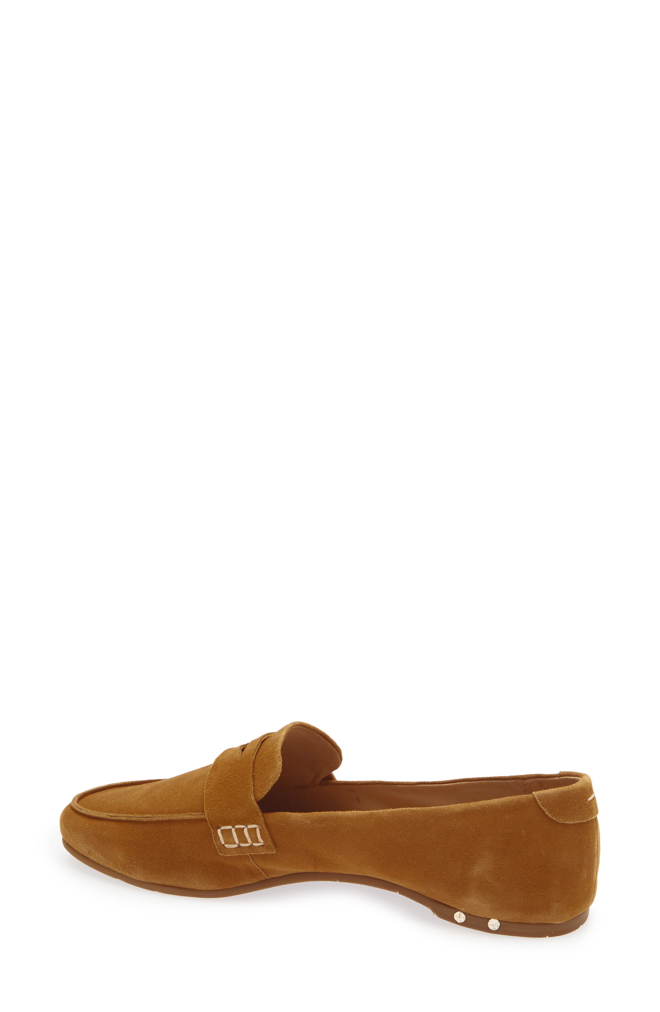 Beek Moorhen Penny Loafer, Alternate, color, Caramel