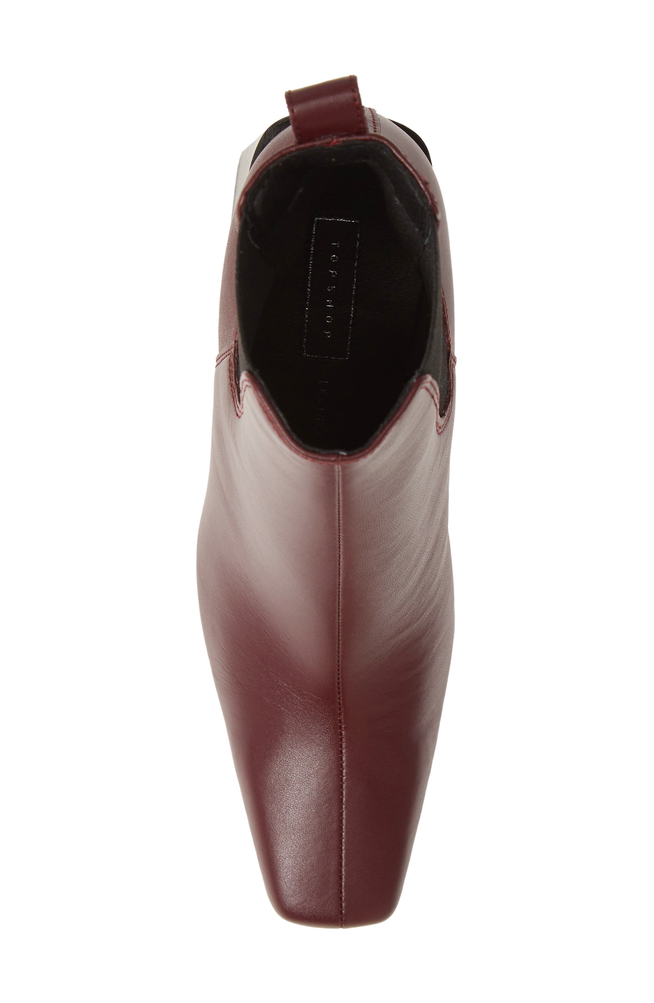 Harbour Chelsea Boot, Alternate, color, BURGUNDY