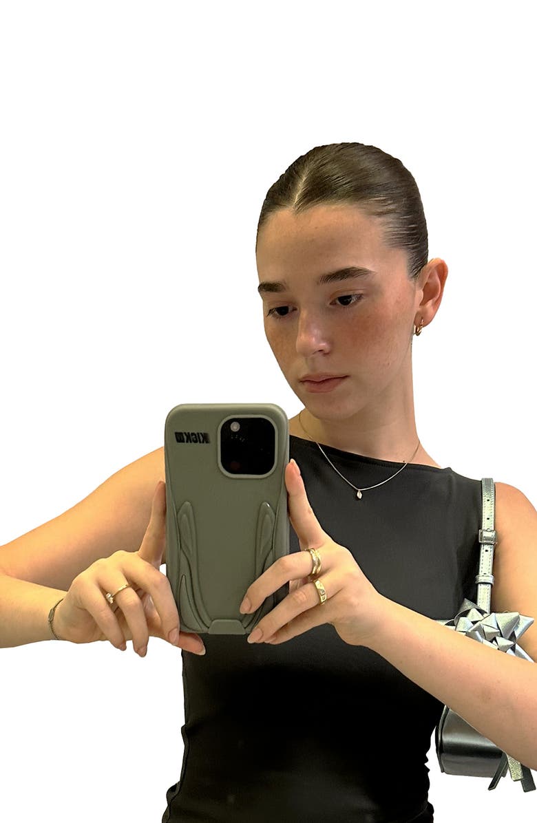 Urban Sophistication The Kick Case<sup>™</sup> 3D Silicone iPhone 14 Pro Case, Alternate, color,