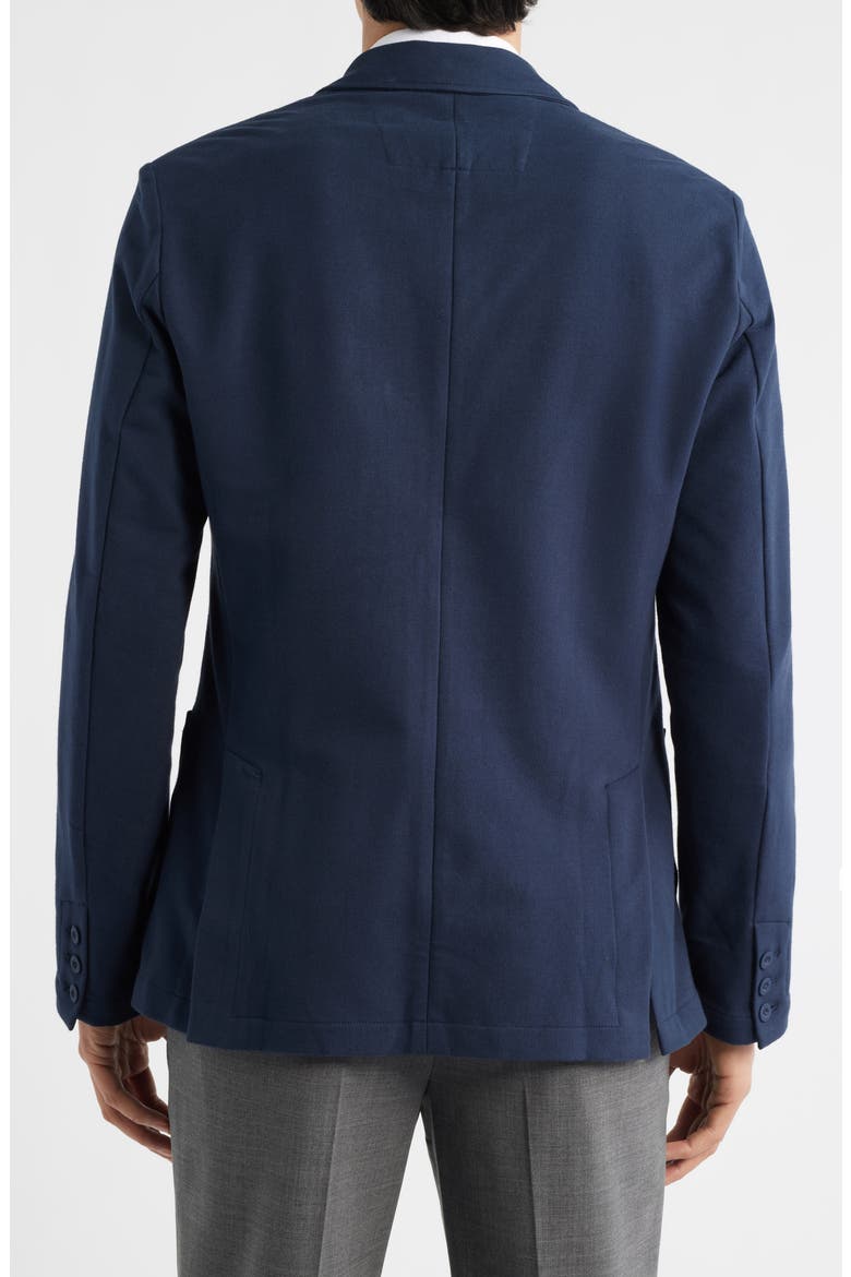 Ace Navy Cotton French Terry Blazer, Alternate, color, TOTAL ECLIPSE