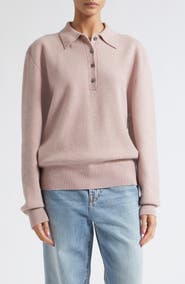 Róhe Compact Mouliné Polo Sweater